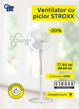 Ventilator cu picior STROXX. Prinde oferta verii! Ventilator cu picior STROXX. Prinde oferta verii!
